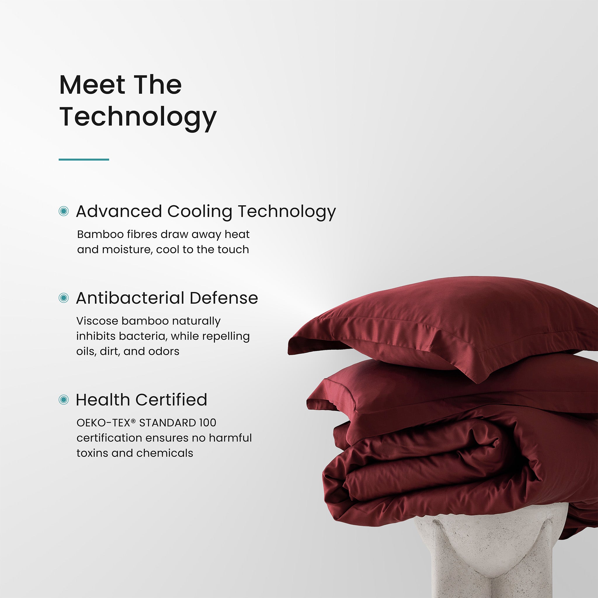 Iced Cooling Duvet Cover Set