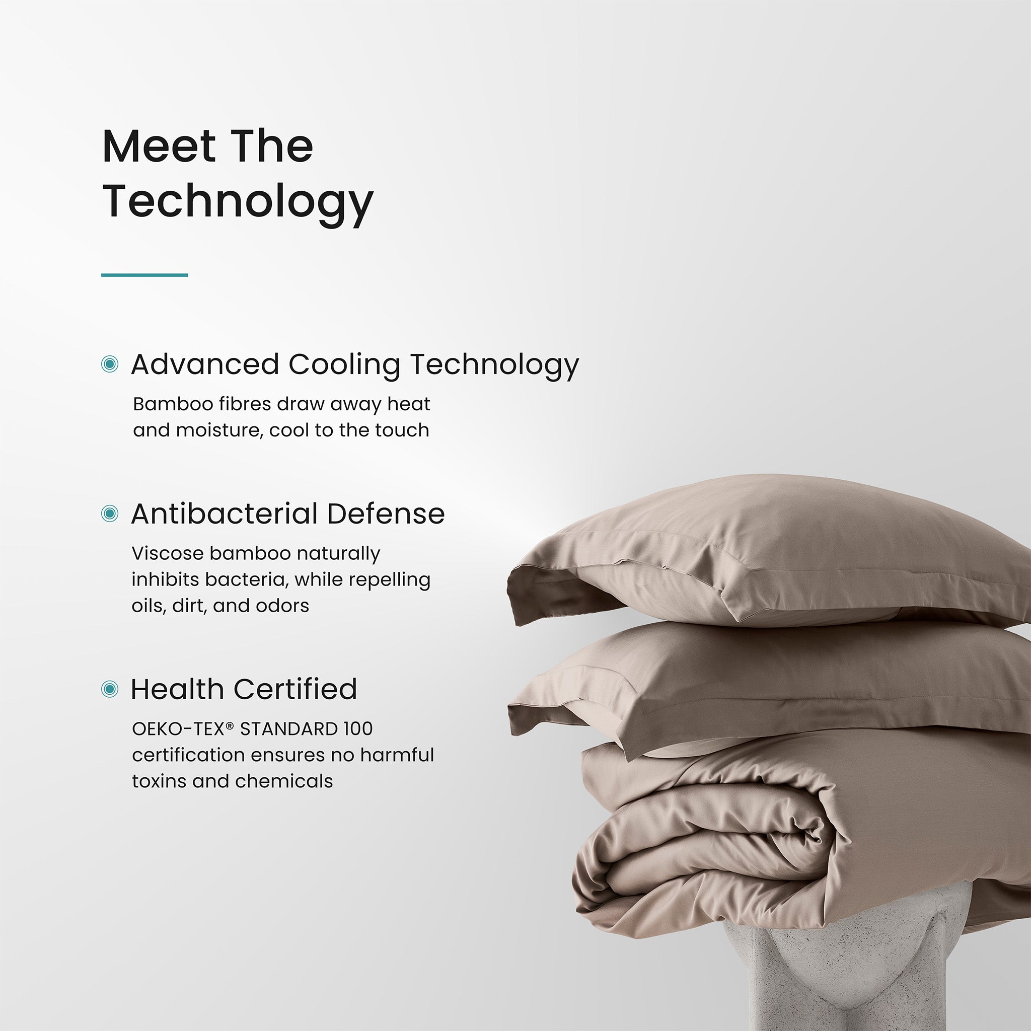 Iced Cooling Duvet Cover Set