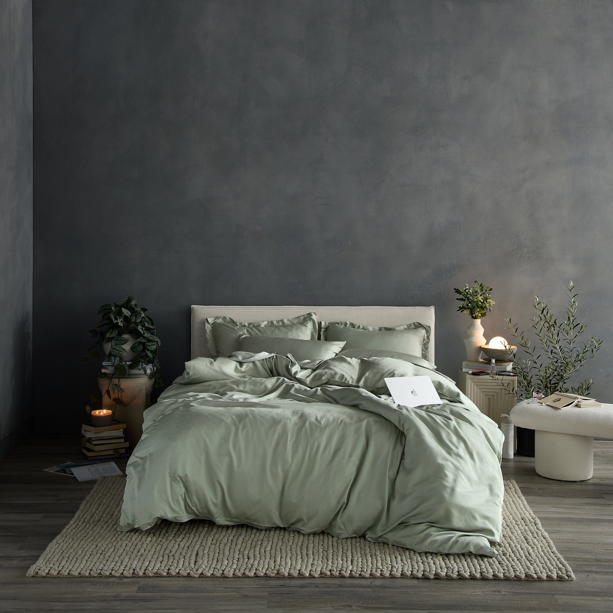 Iced Cooling Duvet Cover Set
