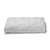 white weighted blanket cover on white background