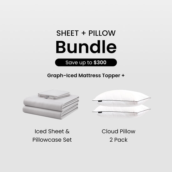 Sheet + Pillow Bundle / Gray