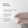 Iced Cooling Bamboo Pillowcase Set