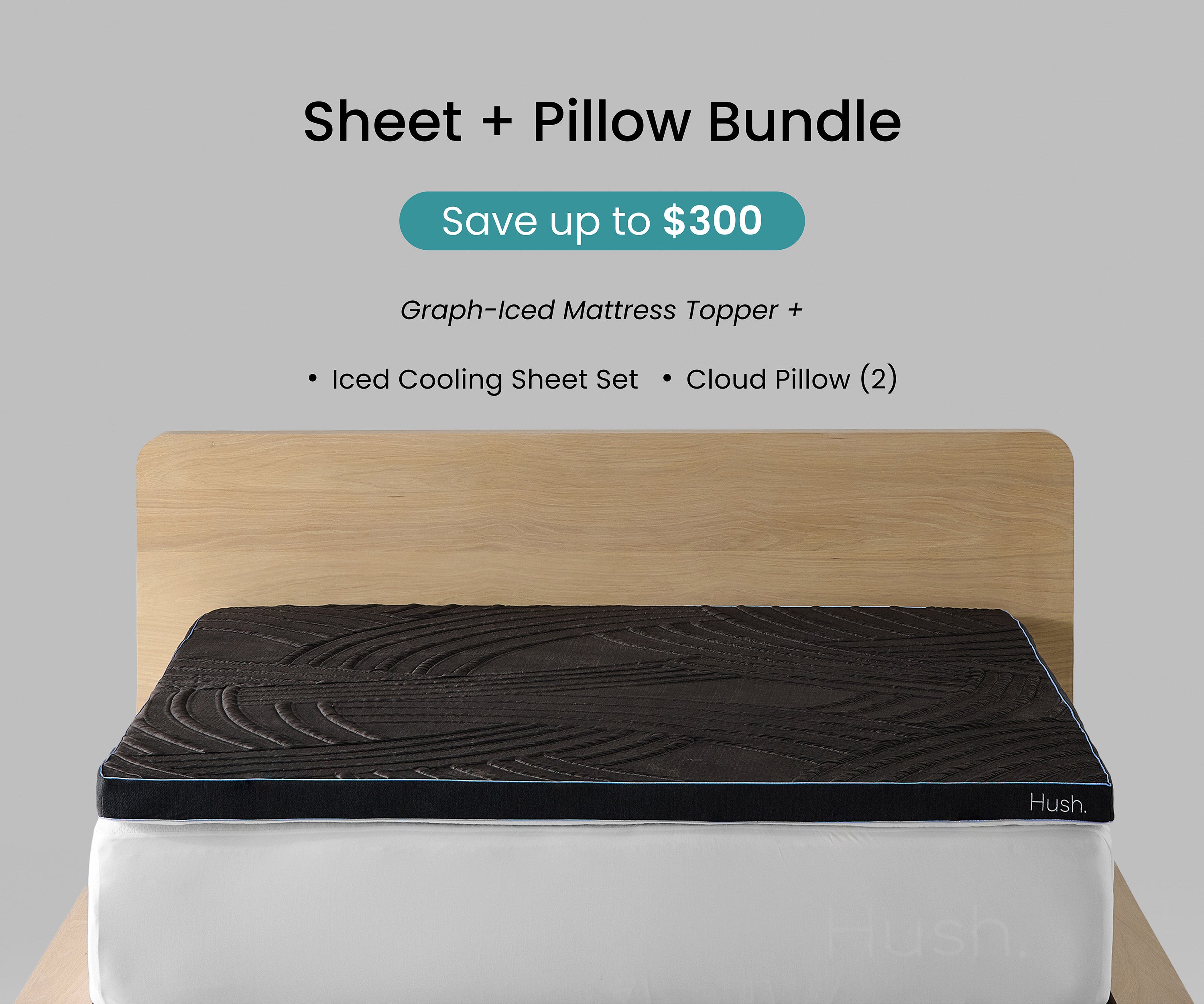 Graph-Iced Mattress Topper