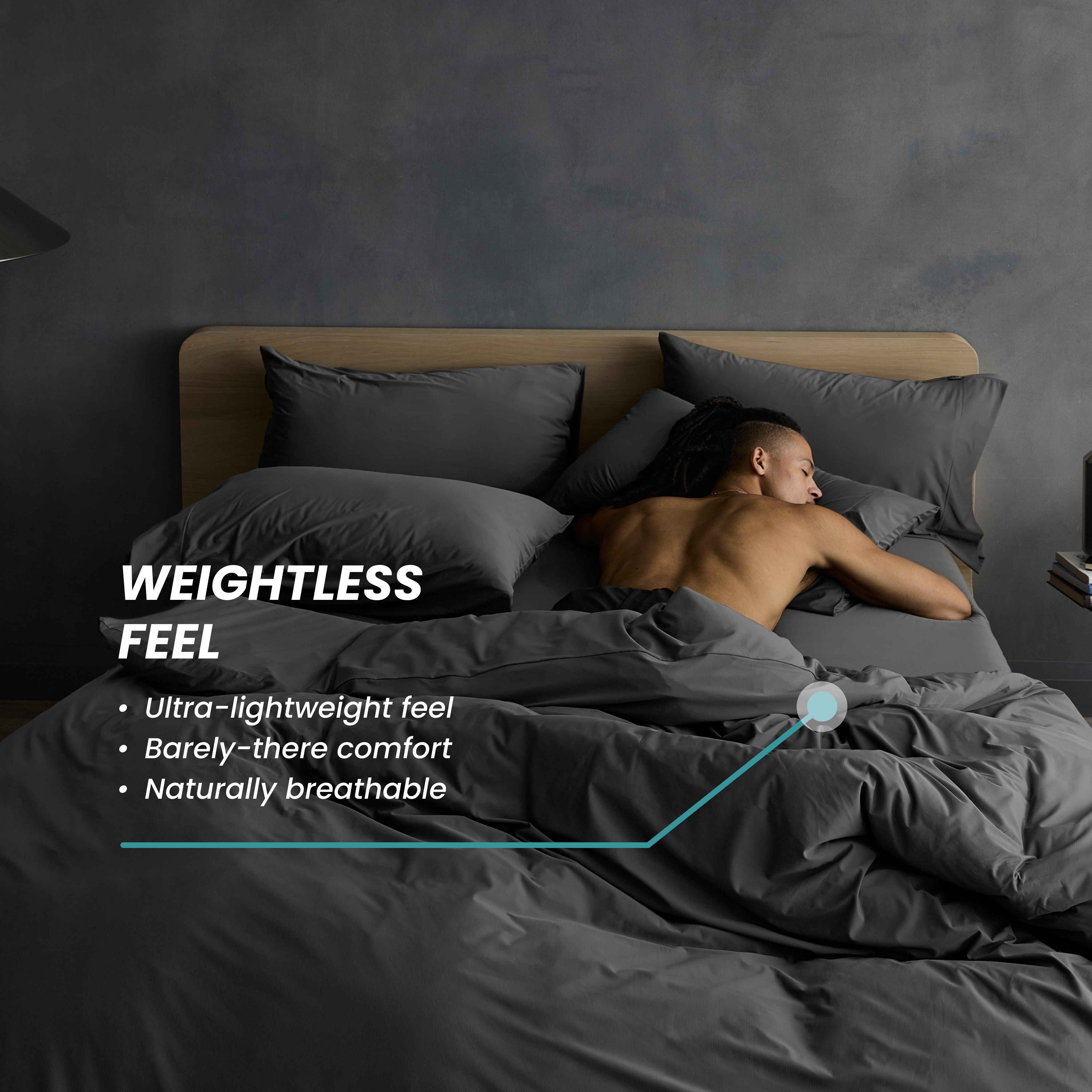 Graph-Iced Ultra Cold Performance Duvet Cover Set