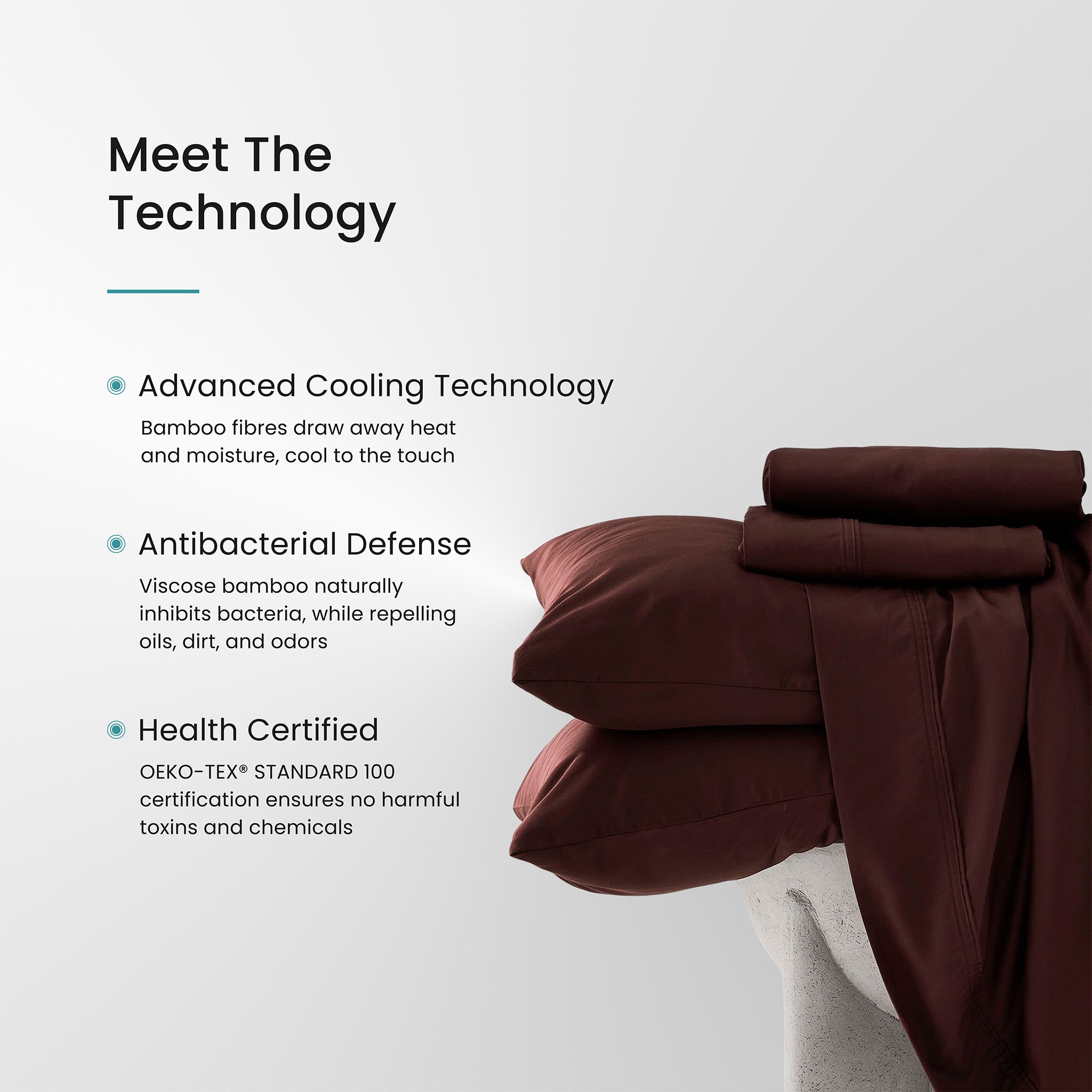 Iced Cooling Bamboo Sheet Set