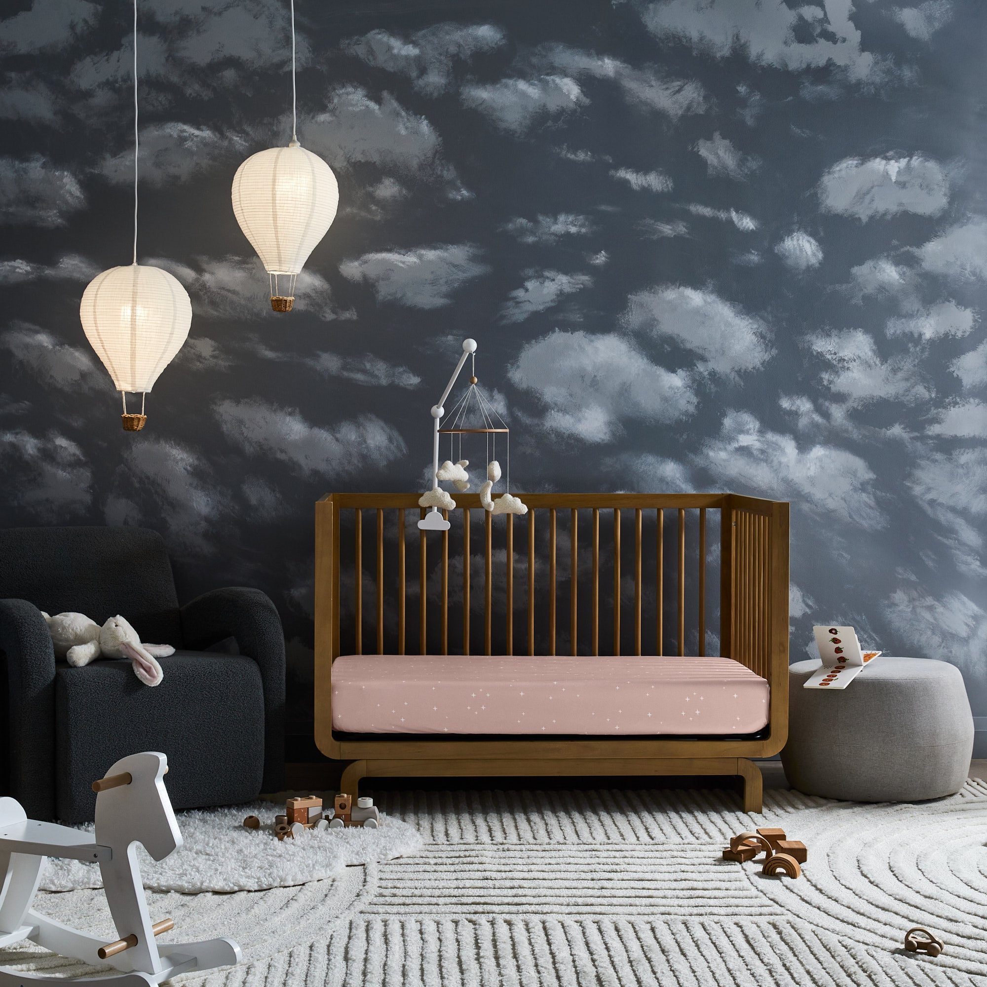 Hush Little Baby Soothing Crib Sheet Set
