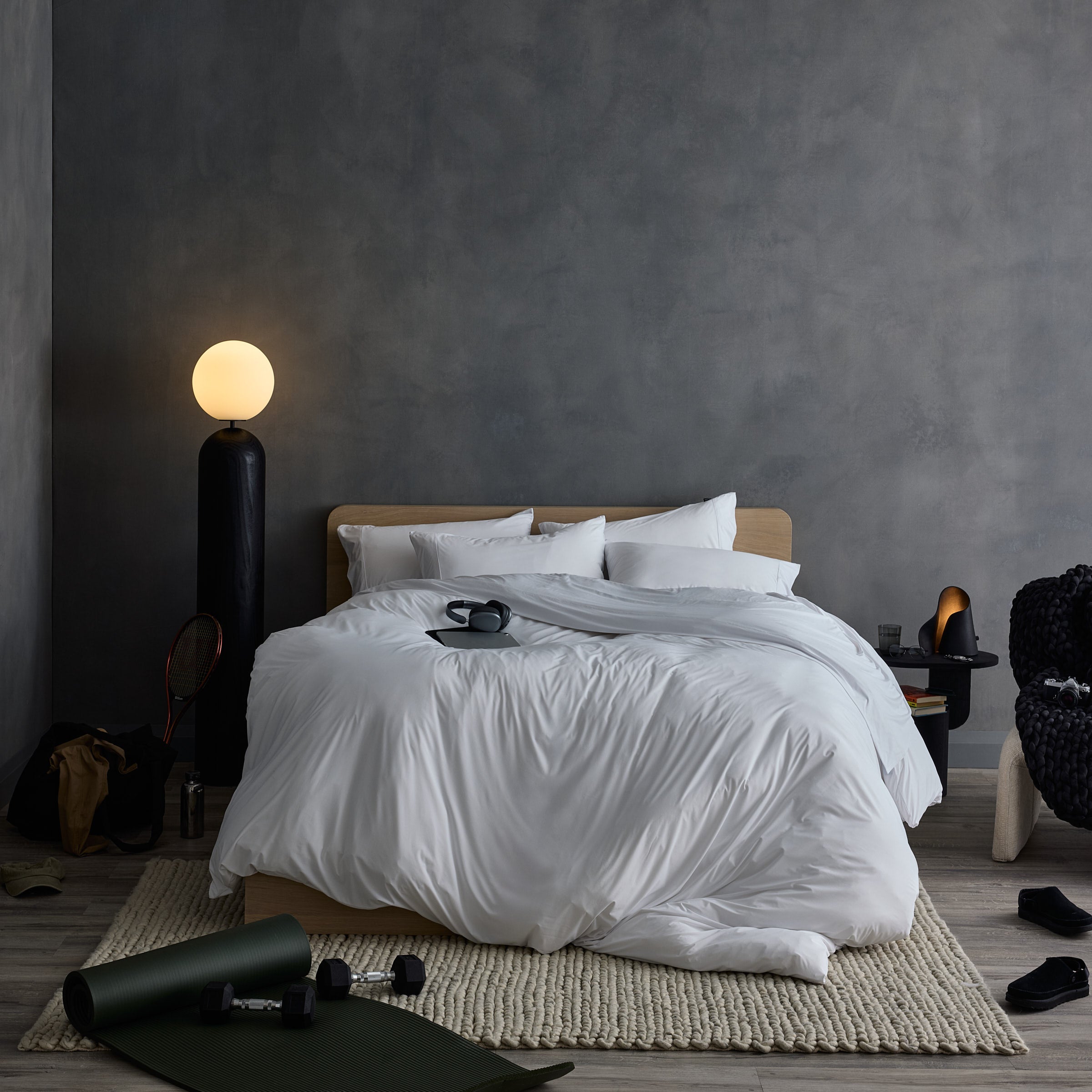 Graph-Iced Ultra Cold Performance Duvet Cover Set