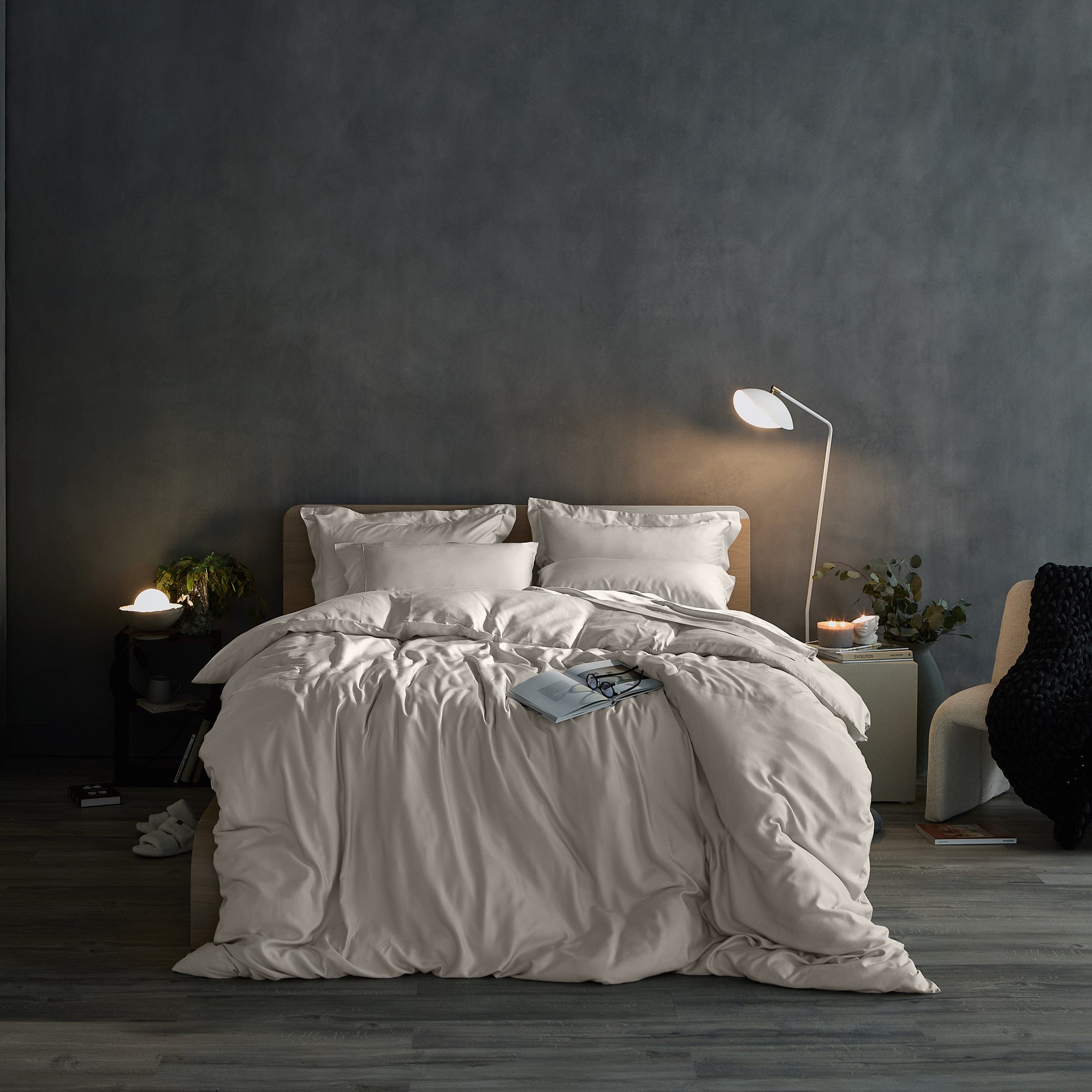 Graph-Iced Topper Bedding Bundle