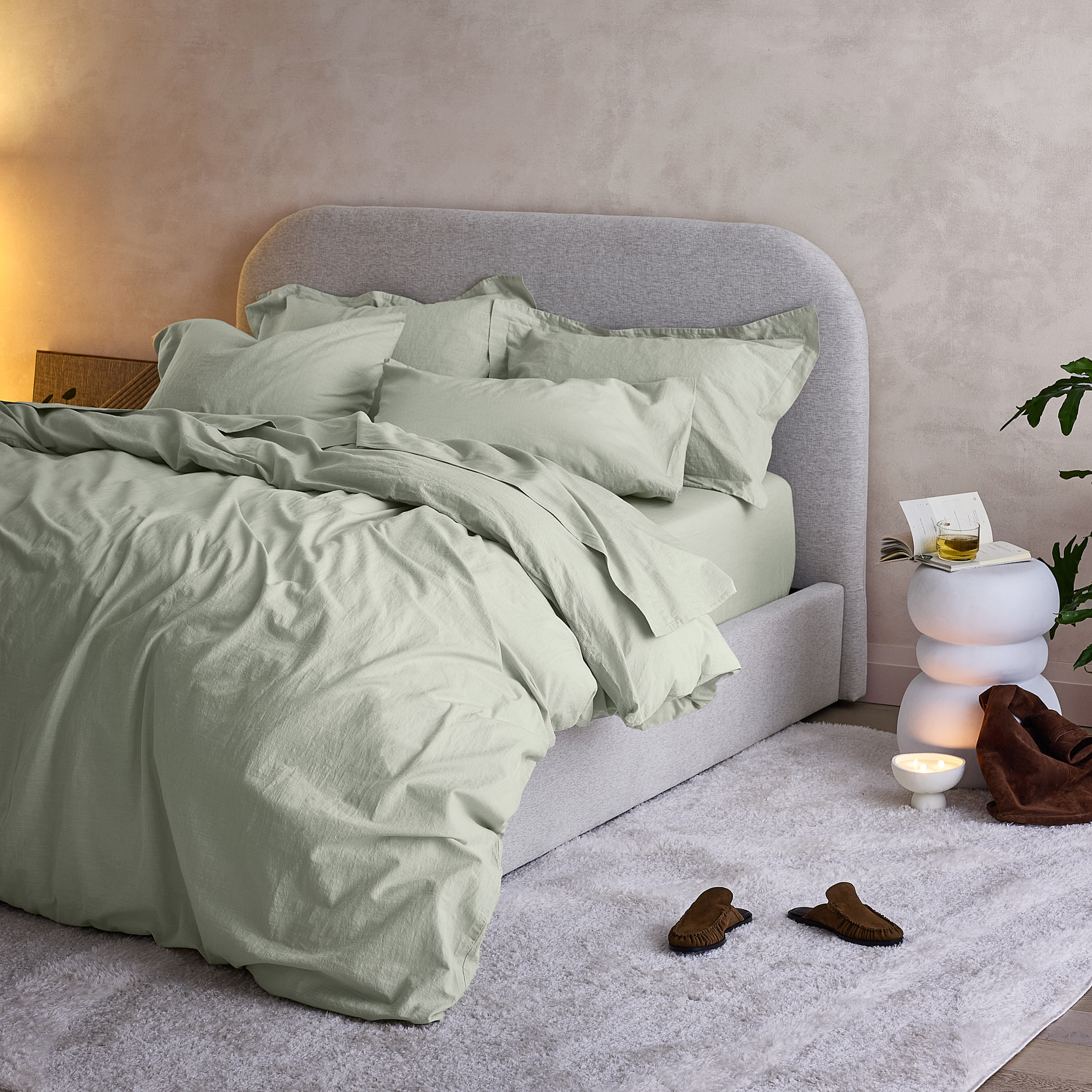 Cloud Relaxed Weave Sheet Set