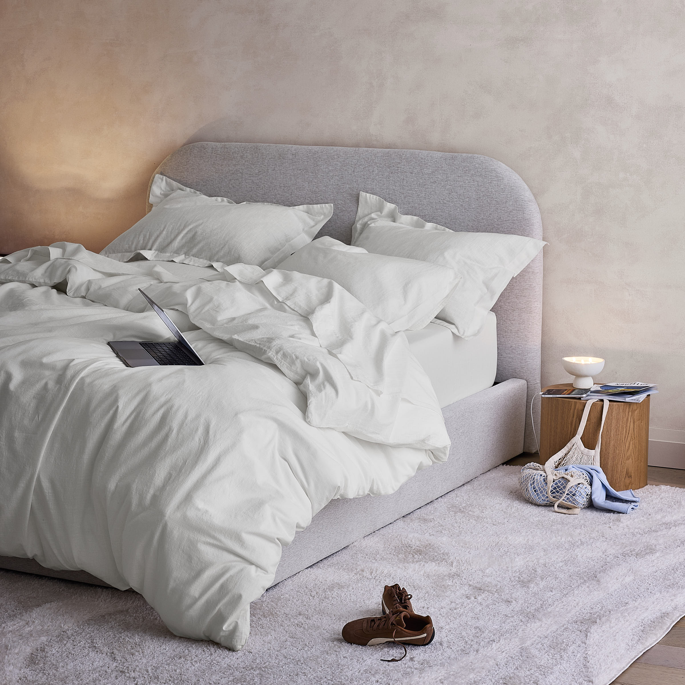 Cloud Relaxed Weave Sheet Set