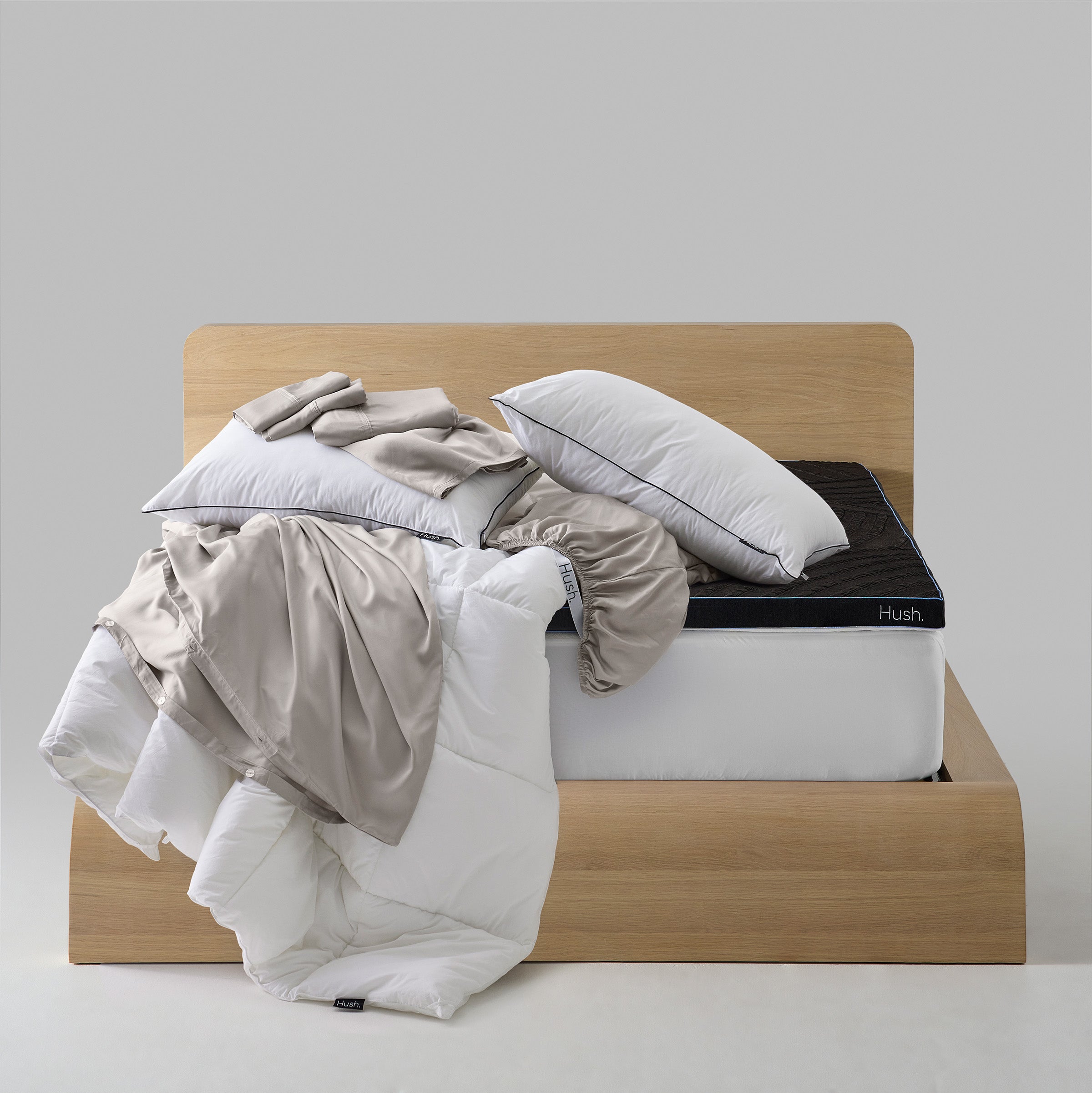 Graph-Iced Topper Bedding Bundle
