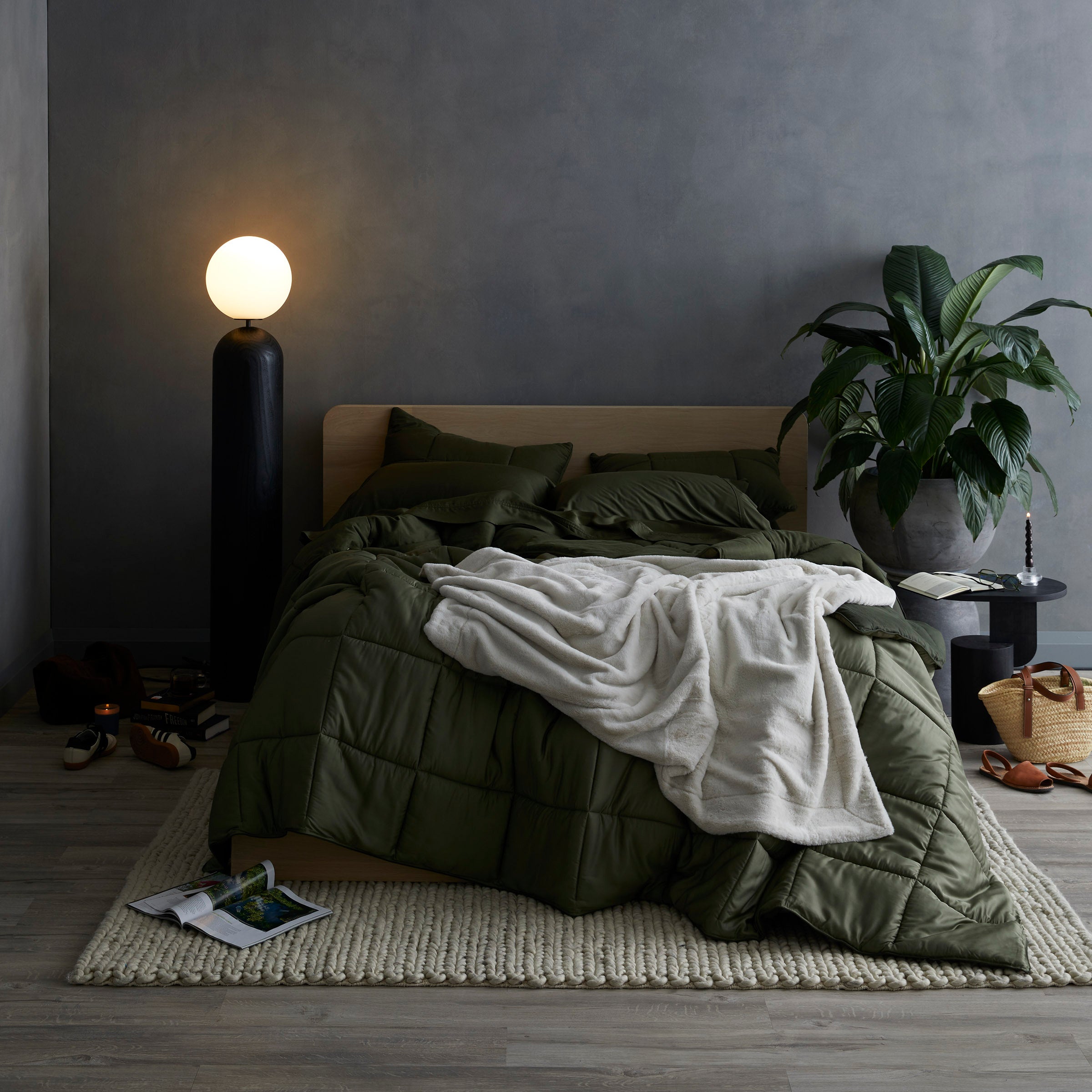 Hush Faux Fur Throw