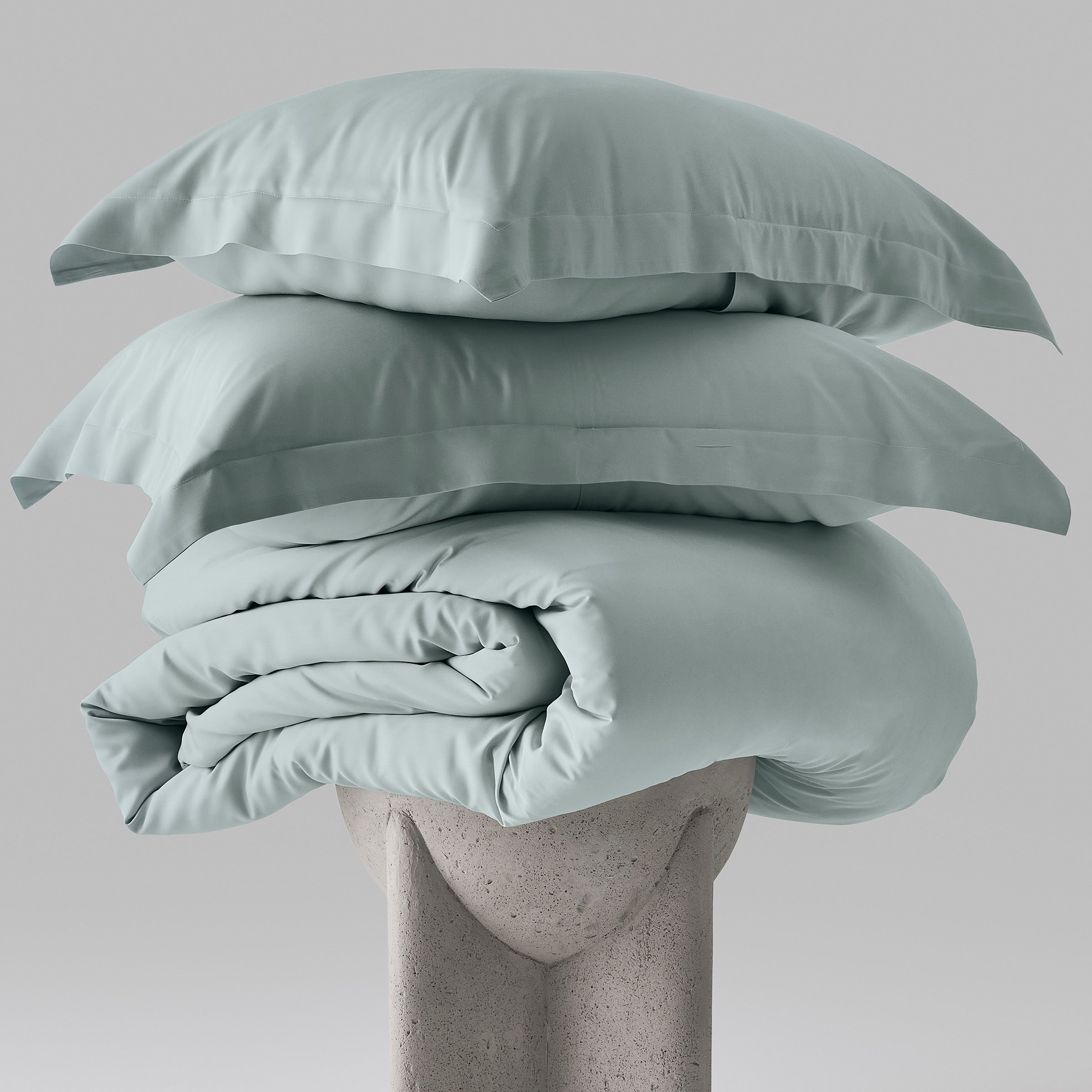 Iced Cooling Bamboo Duvet Cover Set