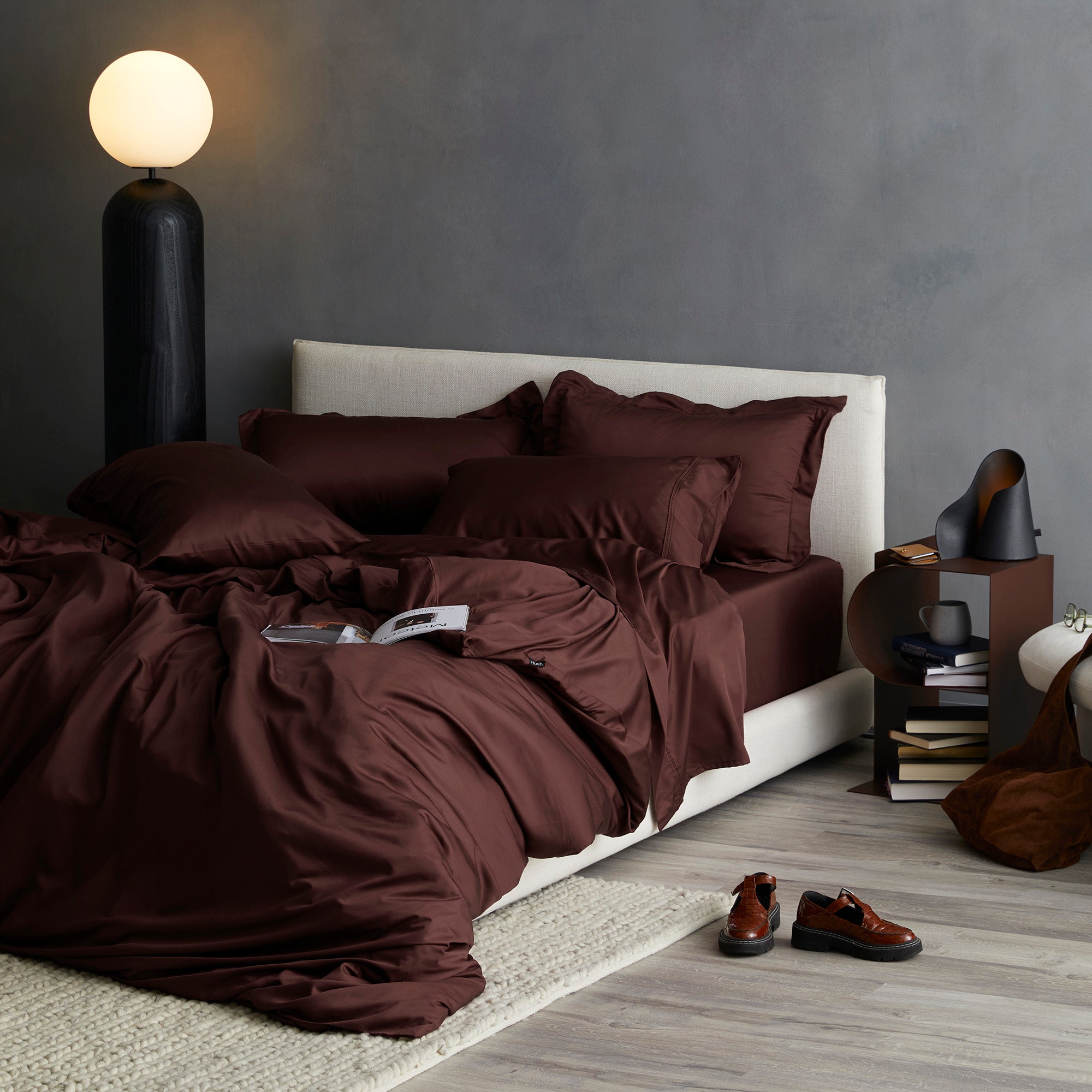 Iced Cooling Bamboo Duvet Cover Set