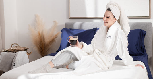 The Hush Weighted Robe  Luxuriously Calming – Hush Blankets
