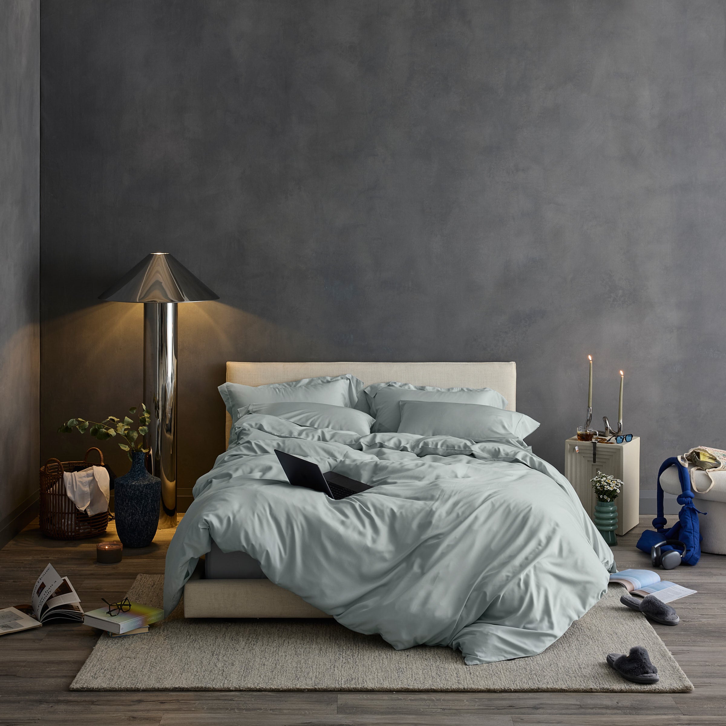 Iced Cooling Bamboo Sheet Set