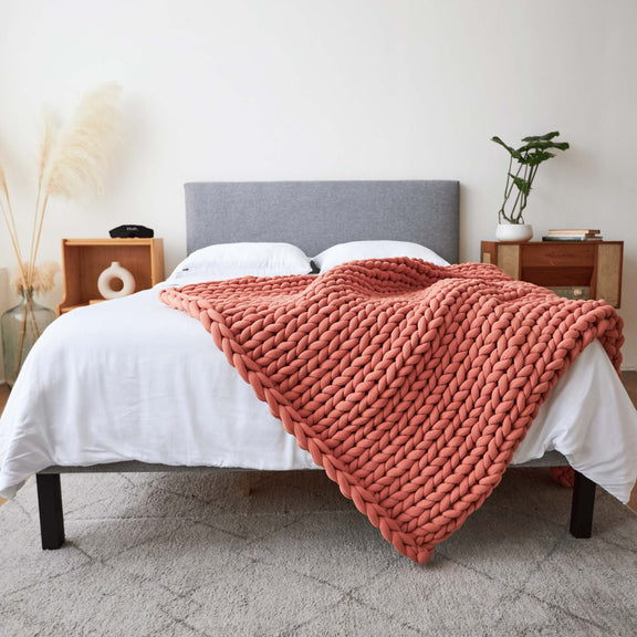 Hush Hand Knitted Weighted Blanket Hush Blankets