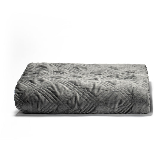 charcoal weighted blanket cover